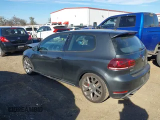 2012 Volkswagen GTI w/Conv & Sunroof with VIN WVWEV7AJ6CW161963, listed as a IAAI auction lot 41398810 with 172,582 mi miles and . Bid and sale history available at DreamBid. Image 3.