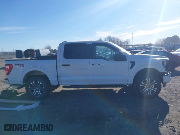2022 Ford F-150 XL with VIN 1FTFW1E89NFB08473, listed as a IAAI auction lot 41669958 with 52,768 mi miles and . Bid and sale history available at DreamBid. Image 14.