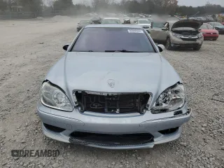 2005 Mercedes-Benz S-Class 5.0L with VIN WDBNG75J05A452316, listed as a Copart auction lot 82888994 with 167,954 mi miles and Salvage Title. Bid and sale history available at carsss.com. Image 5.