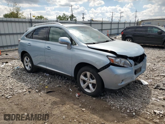 2012 Lexus RX 350 with VIN 2T2BK1BA8CC151897, listed as a Copart auction lot 56841405 with 126,836 mi miles and Salvage title. Bid and sale history available at DreamBid. Image 4.