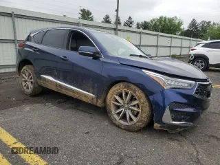 2021 Acura RDX Technology with VIN 5J8TC2H55ML015938, listed as a Copart auction lot 61309105 with Not provided miles and Salvage title. Bid and sale history available at DreamBid. Image 4.