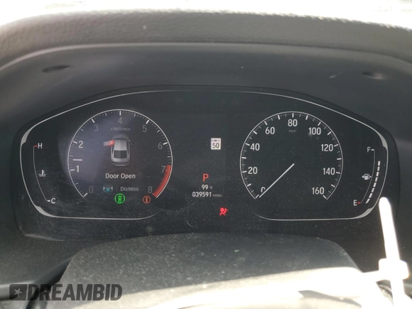 2018 Honda Accord Touring with VIN 1HGCV2F95JA014750, listed as a Copart auction lot 58529075 with 39,591 mi miles and Salvage title. Bid and sale history available at DreamBid. Image 9.