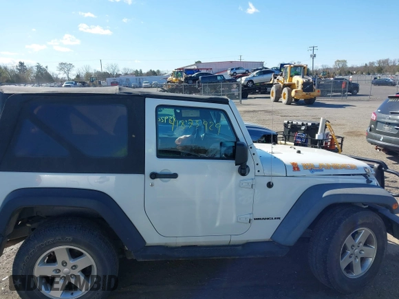 2010 Jeep Wrangler Sport with VIN 1J4GA2D11AL161770, listed as a IAAI auction lot 41875929 with 164,954 mi miles and . Bid and sale history available at carsss.com. Image 13.