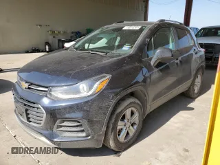 2022 Chevrolet Trax LT with VIN KL7CJPSM9NB534903, listed as a Copart auction lot 50185825 with 47,998 mi miles and Clean Title. Bid and sale history available at carsss.com. Image 1.
