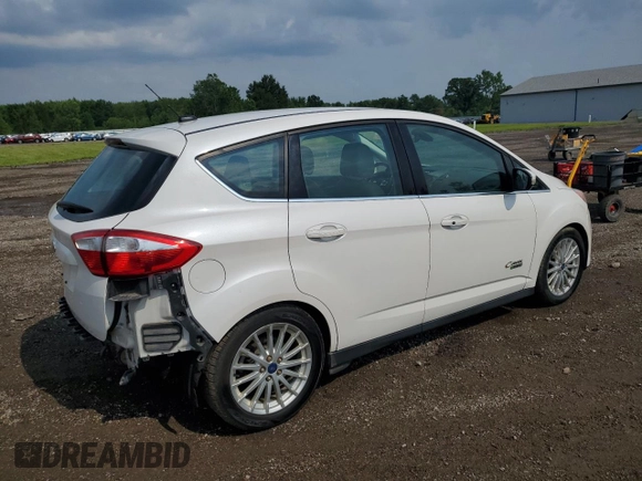 2016 Ford C-Max Energi SEL with VIN 1FADP5CU2GL119952, listed as a Copart auction lot 59575884 with 76,790 mi miles and Salvage Title. Bid and sale history available at carsss.com. Image 3.