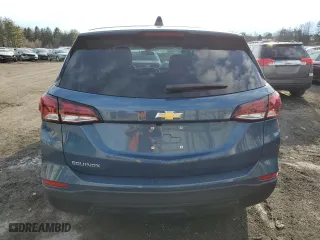 2024 Chevrolet Equinox LS with VIN 3GNAXHEG0RL337876, listed as a Copart auction lot 46995955 with 8,077 mi miles and Salvage Title. Bid and sale history available at carsss.com. Image 6.