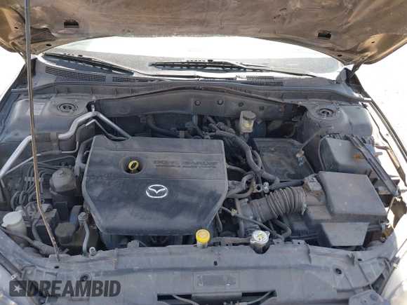 2008 Mazda 6 i Sport VE with VIN 1YVHP80C585M18702, listed as a IAAI auction lot 42028141 with 216,209 mi miles. Bid and sale history available at carsss.com. Image 10.