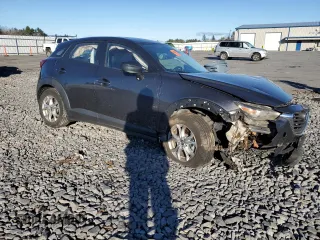 2016 Mazda CX-3 Sport with VIN JM1DKFB71G0128749, listed as a Copart auction lot 81043704 with 119,350 mi miles and Salvage Title. Bid and sale history available at carsss.com. Image 4.