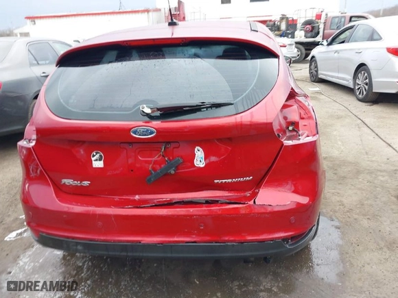 2015 Ford Focus Titanium with VIN 1FADP3N23FL248880, listed as a IAAI auction lot 41474936 with 86,245 mi miles. Bid and sale history available at carsss.com. Image 16.