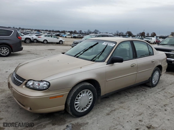 2001 Chevrolet Malibu with VIN 1G1ND52J616190200, listed as a Copart auction lot 84409974 with 273,512 mi miles and Clean Title. Bid and sale history available at carsss.com. Image 1.