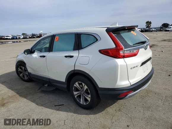 2017 Honda CR-V LX with VIN 2HKRW6H37HH205112, listed as a Copart auction lot 45065765 with 39,927 mi miles and Salvage Title. Bid and sale history available at DreamBid. Image 2.
