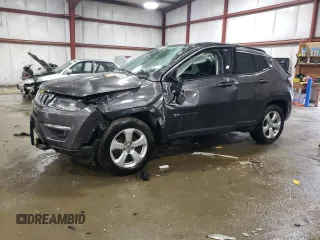 2020 Jeep Compass Latitude with VIN 3C4NJDBB9LT104454, listed as a Copart auction lot 45028405 with 60,115 mi miles and Salvage title. Bid and sale history available at DreamBid. Image 1.