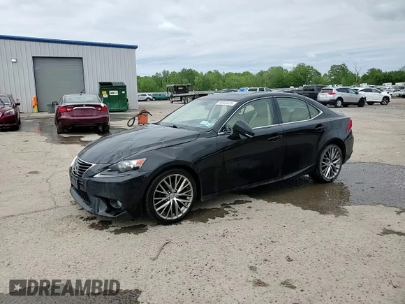 2014 Lexus IS 250 with VIN JTHCF1D21E5000577, listed as a Copart auction lot 56683535 with 110,430 mi miles and Salvage title. Bid and sale history available at DreamBid. Image 13.