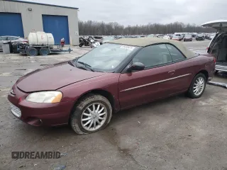 2002 Chrysler Sebring LXi with VIN 1C3EL55R32N250408, listed as a Copart auction lot 86005624 with 110,238 mi miles and Salvage Title. Bid and sale history available at DreamBid. Image 1.