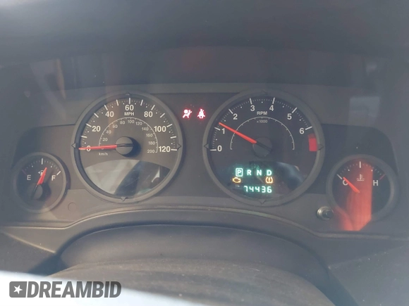 2008 Jeep Patriot Sport with VIN 1J8FT28008D705380, listed as a IAAI auction lot 41790973 with 74,436 mi miles and . Bid and sale history available at DreamBid. Image 7.