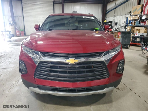2020 Chevrolet Blazer LT with VIN 3GNKBHRS8LS561251, listed as a Copart auction lot 50055435 with 65,111 mi miles and Salvage Title. Bid and sale history available at carsss.com. Image 5.