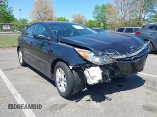 2013 Hyundai Sonata GLS with VIN 5NPEB4AC4DH748145, listed as a IAAI auction lot 42148018 with 108,418 mi miles and . Bid and sale history available at DreamBid. Image 1.