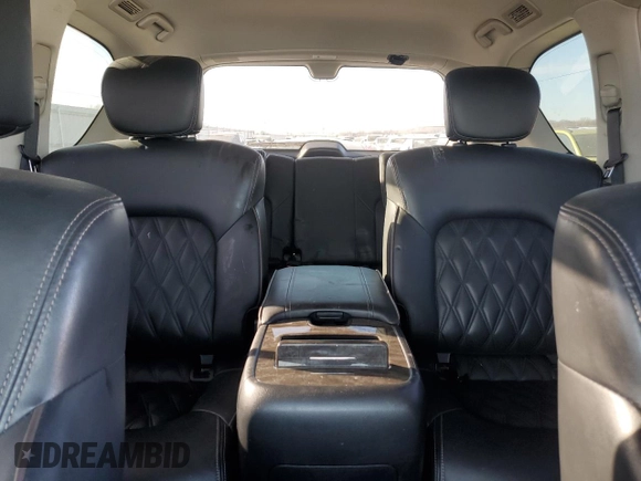 2021 Nissan Armada Platinum with VIN JN8AY2DB5M9795010, listed as a Copart auction lot 85246394 with 53,892 mi miles and Salvage Title. Bid and sale history available at carsss.com. Image 10.