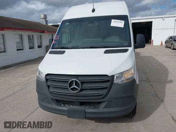 2023 Mercedes-Benz Sprinter Cargo Cargo with VIN W1Y40CHY0PT160400, listed as a IAAI auction lot 41053500 with 31,226 mi miles and . Bid and sale history available at carsss.com. Image 12.