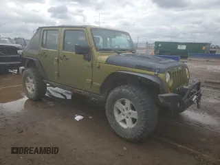 2008 Jeep Wrangler Rubicon with VIN 1J8GA69128L532086, listed as a Copart auction lot 58173905 with 227,802 mi miles and Clean title. Bid and sale history available at DreamBid. Image 4.