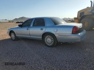 2009 Mercury Grand Marquis LS with VIN 2MEHM75V09X611485, listed as a Copart auction lot 51715775 with 97,578 mi miles and Salvage Title. Bid and sale history available at carsss.com. Image 2.