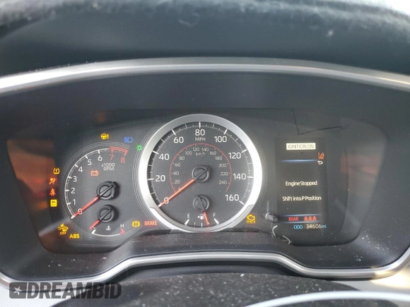 2020 Toyota Corolla Hatchback SE with VIN JTND4RBE3L3091394, listed as a Copart auction lot 67681004 with 34,606 mi miles and Salvage Title. Bid and sale history available at carsss.com. Image 9.
