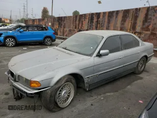 1995 BMW 7 Series 740i with VIN WBAGF6324SDH08566, listed as a Copart auction lot 86074374 with 0 mi miles and Clean Title. Bid and sale history available at carsss.com. Image 1.