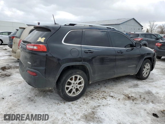 2016 Jeep Cherokee Latitude with VIN 1C4PJMCB3GW156377, listed as a Copart auction lot 43003135 with 0 mi miles and Salvage Title. Bid and sale history available at carsss.com. Image 3.