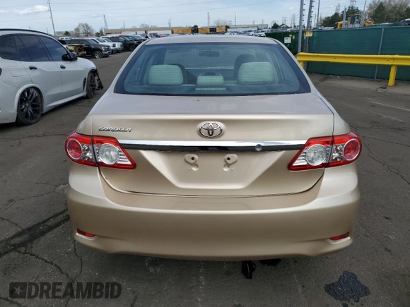 2013 Toyota Corolla L with VIN 5YFBU4EE4DP088040, listed as a Copart auction lot 52213205 with 88,730 mi miles and Salvage Title. Bid and sale history available at carsss.com. Image 6.