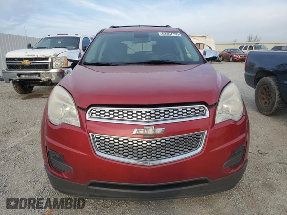 2014 Chevrolet Equinox LT with VIN 2GNALBEK3E1139219, listed as a Copart auction lot 52457165 with 165,566 mi miles and Salvage Title. Bid and sale history available at DreamBid. Image 5.