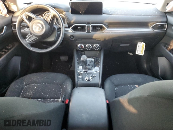 2023 Mazda CX-5 2.5 S with VIN JM3KFBAM5P0228761, listed as a Copart auction lot 42827995 with 0 mi miles and Salvage Title. Bid and sale history available at carsss.com. Image 8.