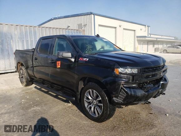 2021 Chevrolet Silverado 1500 RST with VIN 3GCUYEEDXMG453708, listed as a Copart auction lot 70710004 with Not Provided miles and Salvage Title. Bid and sale history available at carsss.com. Image 4.
