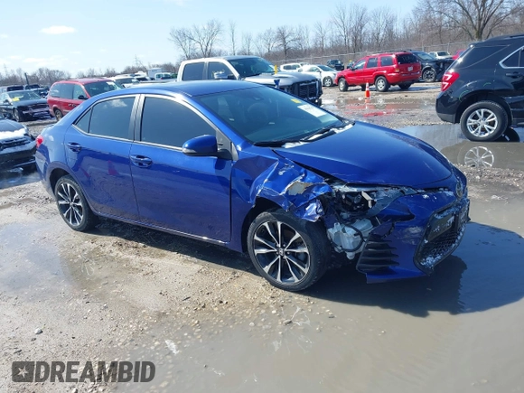 2019 Toyota Corolla L z VIN 5YFBURHE6KP922962, wystawiony jako IAAI lot #41918743 z przebiegiem 105 663 mil mil oraz . Historia ofert i sprzedaży dostępna na DreamBid. Obrazek 1.