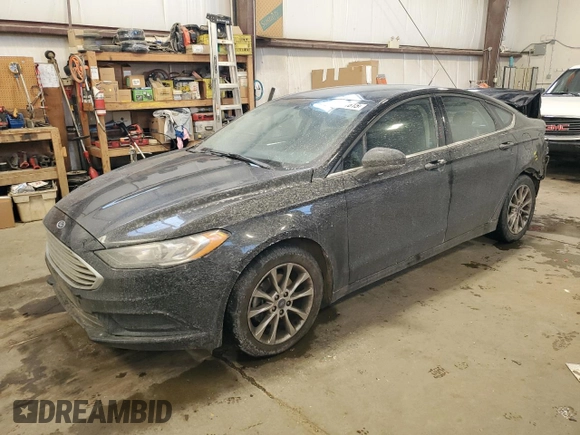 2017 Ford Fusion SE z VIN 3FA6P0H72HR268072, wystawiony jako Copart lot #42571615 z przebiegiem 152 229 mil mil oraz Szkoda całkowita • Salvage title. Historia ofert i sprzedaży dostępna na DreamBid. Obrazek 1.