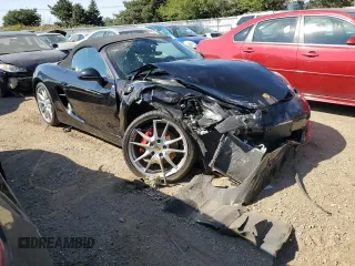 2013 Porsche Boxster S with VIN WP0CB2A8XDS133480, listed as a Copart auction lot 70601174 with 45,638 mi miles and Salvage Title. Bid and sale history available at carsss.com. Image 4.
