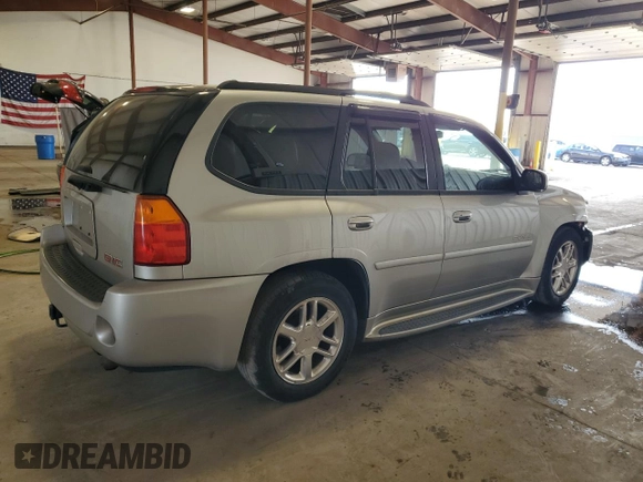 2008 GMC Envoy Denali with VIN 1GKET63M682243721, listed as a Copart auction lot 75963404 with 163,178 mi miles and Salvage Title. Bid and sale history available at DreamBid. Image 3.