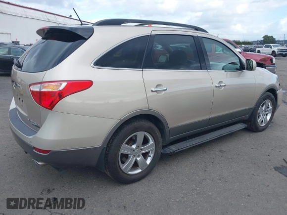 2009 Hyundai Veracruz GLS with VIN KM8NU73C39U081277, listed as a IAAI auction lot 41657976 with 80,605 mi miles and . Bid and sale history available at DreamBid. Image 4.