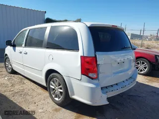 2016 Dodge Grand Caravan SXT with VIN 2C4RDGCG2GR368502, listed as a IAAI auction lot 41368628 with 1 mi miles. Bid and sale history available at carsss.com. Image 3.