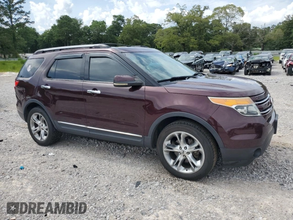 2011 Ford Explorer Limited with VIN 1FMHK8F88BGA29406, listed as a Copart auction lot 60632465 with 148,584 mi miles and Salvage title. Bid and sale history available at DreamBid. Image 4.
