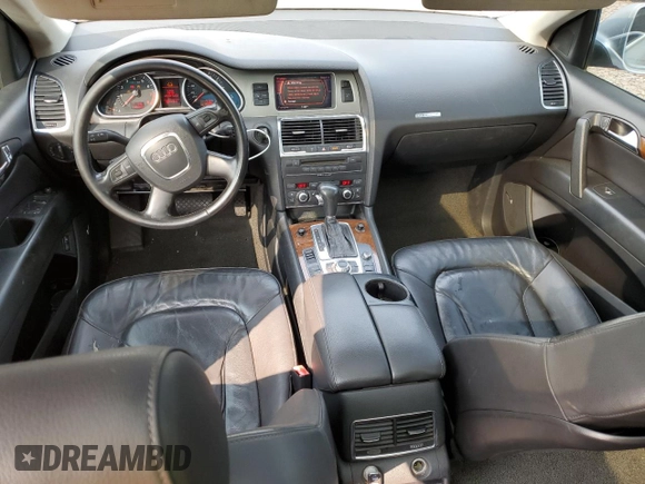 2007 Audi Q7 with VIN WA1AV74L87D006483, listed as a Copart auction lot 58687125 with 145,883 mi miles and Clean title. Bid and sale history available at DreamBid. Image 8.