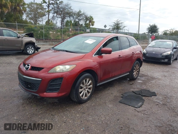 2011 Mazda CX-7 i SV with VIN JM3ER2A54B0359833, listed as a IAAI auction lot 41640336 with 140,302 mi miles. Bid and sale history available at carsss.com. Image 17.