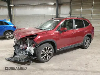 2020 Subaru Forester Limited with VIN JF2SKASC6LH592981, listed as a Copart auction lot 46116945 with 20,710 mi miles and Salvage Title. Bid and sale history available at carsss.com. Image 1.