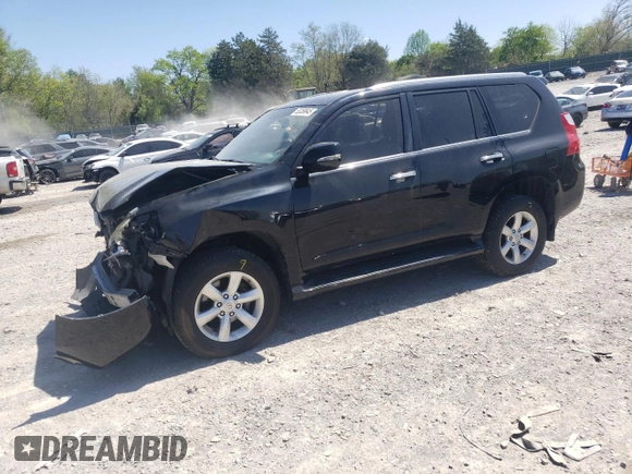 2011 Lexus GX 460 with VIN JTJBM7FX3B5035323, listed as a Copart auction lot 53359845 with 199,838 mi miles and Salvage Title. Bid and sale history available at DreamBid. Image 1.