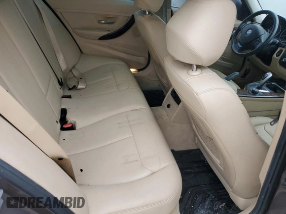 2015 BMW 3 Series 320i xDrive with VIN WBA3C3C57FK201191, listed as a Copart auction lot 43704805 with 153,315 mi miles and Salvage title. Bid and sale history available at DreamBid. Image 10.