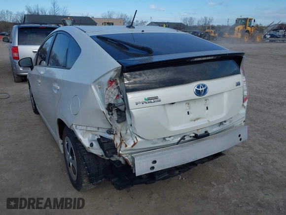 2015 Toyota Prius Four with VIN JTDKN3DU3F0428887, listed as a IAAI auction lot 41859852 with 108,595 mi miles. Bid and sale history available at carsss.com. Image 6.