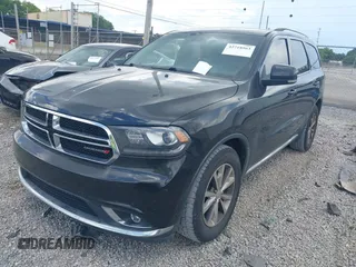 2016 Dodge Durango Limited with VIN 1C4RDHDG5GC340593, listed as a IAAI auction lot 42718563 with 191,071 mi miles and . Bid and sale history available at DreamBid. Image 2.