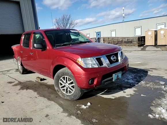 2016 Nissan Frontier S with VIN 1N6AD0EV4GN792418, listed as a Copart auction lot 45600235 with 134,458 mi miles and Salvage Title. Bid and sale history available at carsss.com. Image 10.