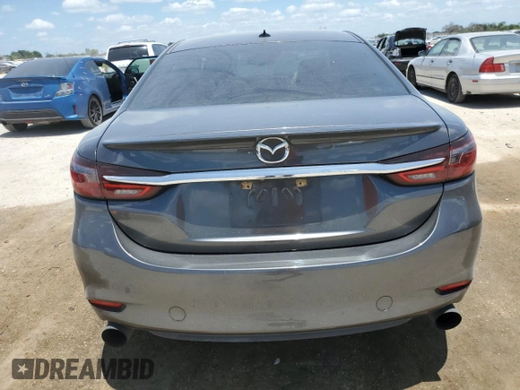 2019 Mazda 6 Grand Touring Reserve with VIN JM1GL1WY1K1503459, listed as a Copart auction lot 61557214 with 52,120 mi miles and Salvage Title. Bid and sale history available at DreamBid. Image 6.
