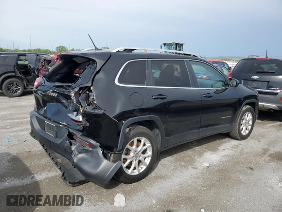 2018 Jeep Cherokee Latitude Tech Connect with VIN 1C4PJMCB5JD520365, listed as a Copart auction lot 53611414 with 110,229 mi miles and Salvage title. Bid and sale history available at DreamBid. Image 3.