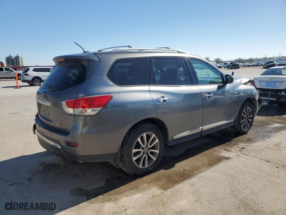 2016 Nissan Pathfinder SL with VIN 5N1AR2MN5GC651544, listed as a Copart auction lot 45900225 with 221,619 mi miles and Salvage Title. Bid and sale history available at carsss.com. Image 3.